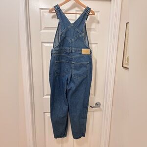 Denim Straight Leg Jumpsuit